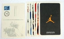 Vintage Jordan Brand Athlete Postcards