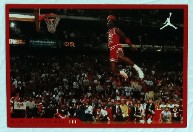 Vintage Jordan Retro Card 3 red border