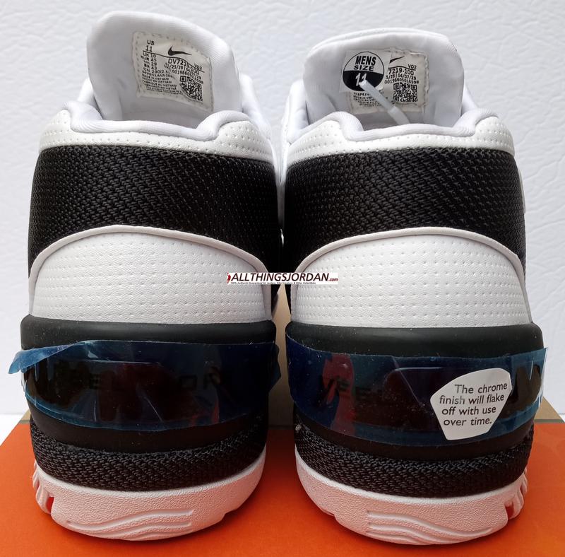 Nike Air Zoom Generation QS (Lebron James 1st shoe) (White/White-Varsity Crimson) DV7219 100  Size US 11M
