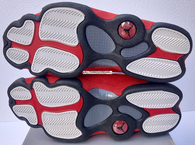 Air Jordan 13 Retro (White/Black-Team Red) 414571 122 Size US 10.5M​