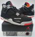 Air Jordan 4 Retro OG (Black Cement's) (Black/Fire Red-Cement Grey) 308497 060 Size US 10.5M ​