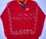 Nike Red/Orange Native Crew neck sweatshirt