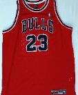 Vintage Nike Authentic Chicago Bulls Jersey RED