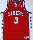 Nike Philadelphia Sixers Iverson #3 Jersey
