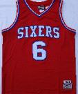 Vintage Philadelphia Sixers Dr. J Jersey red YOUTH