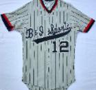 Vintage B&J SPORTS #10 Baseball Jersey Sand Knit